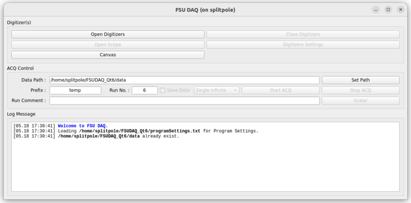File:Main Window of the FSUDAQ.png