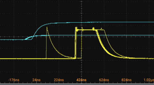 Oscilloscope screenshot of the TRG-OUT.png